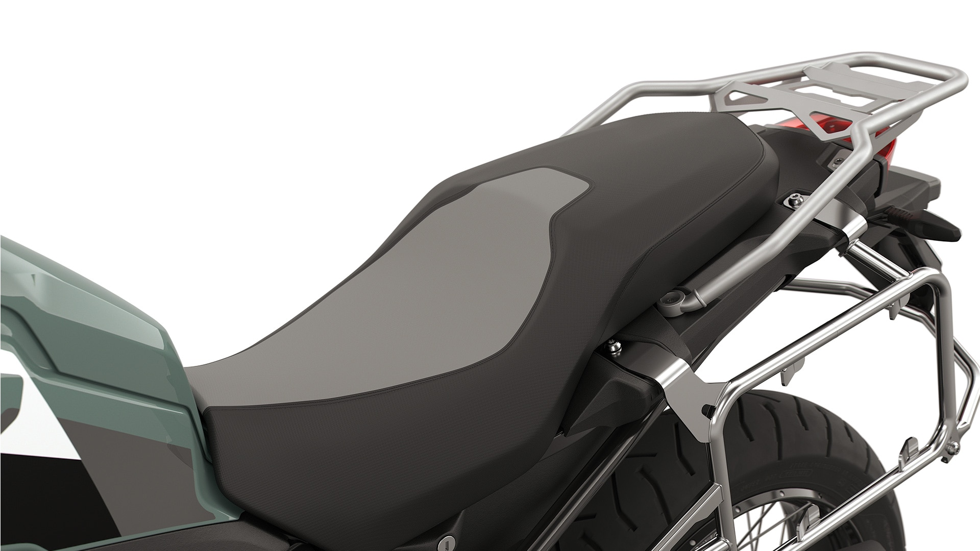 The comfort seat of the F 900 GS Adventure from BMW Motorrad